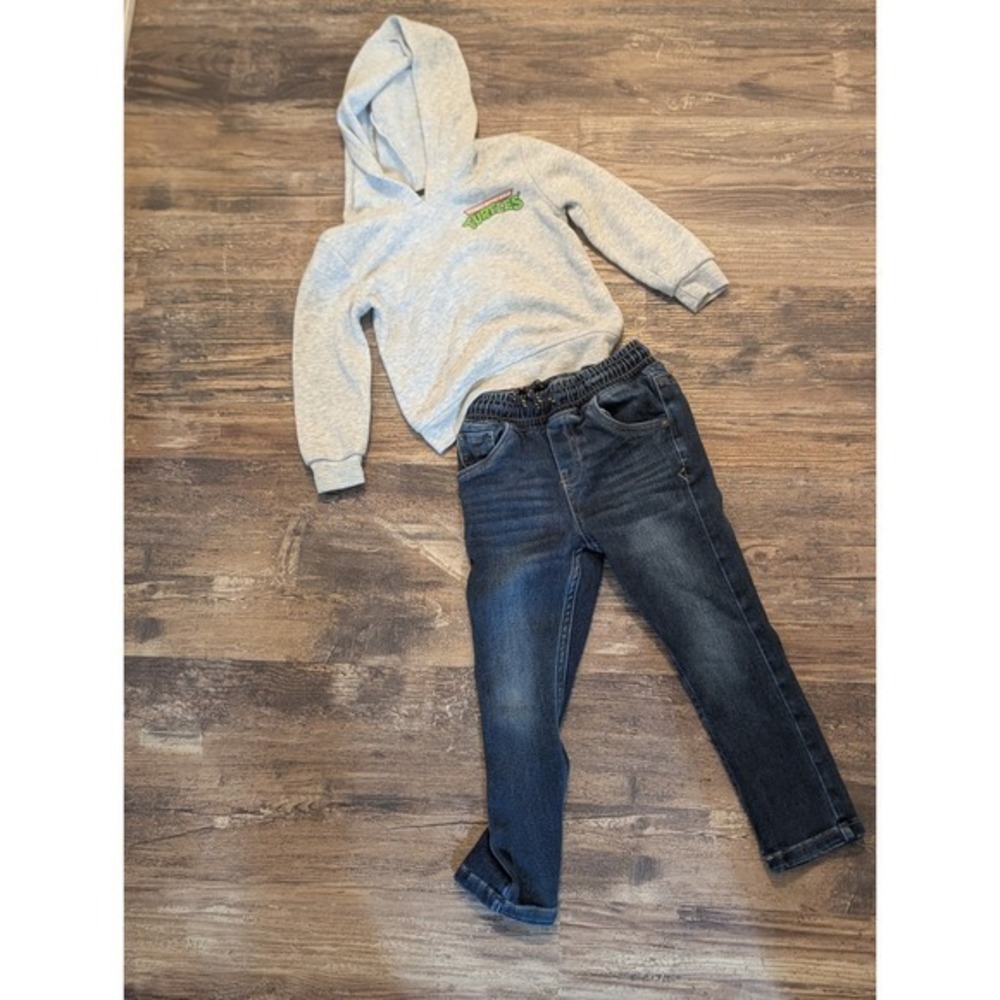 Nickelodeon TMNT Hoodie and Cat & Jack Skinny Jeans